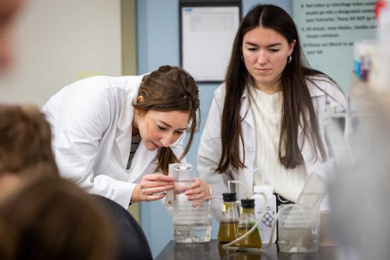Two Bio Students